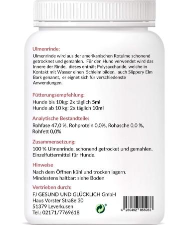 Premium Slippery Elm Bark for Dogs - Petgold 100g | Natural Dog Health Supplement - Buy Online on GoSupps.com