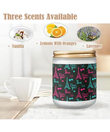 Orange Lemon Scented Candles - Aromatherapy Jar Candles Gift Set for Women | 7 oz Long Lasting Birthday Gifts - Buy Online on GoSupps.com