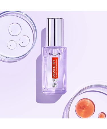 L'Or al Paris Eye Contour Serum - Anti-Wrinkle Dark Circles & Puffiness - Pure Hyaluronic Acid & Caffeine - Revitalift Filler 20ml - Buy Online on GoSupps.com