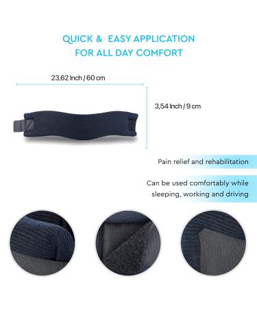Soles Cervical Collar X-Large (60-69 cm) - Neck Brace for Support and Stability - Buy Online on GoSupps.com