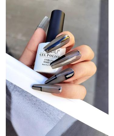 AIMEILI Gel Nail Polish Set 8ml 12 Colours Soak Off UV LED Gel Nail Polishes Nail Art Gel Polish Gift Kit 2 KIT12-2_8ML 0.67 ml (Pack of 12) - Buy Online on GoSupps.com