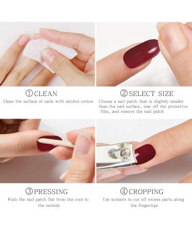 JMEOWIO Nail Foil - Black Gel Self-Adhesive Nail Stickers | Nail Design Accessories for Stunning Manicures - Buy Online on GoSupps.com
