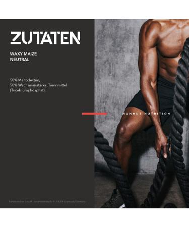 Mammut Waxy Maize Gain Amylopectin + Maltargo 1500g - Premium Energy & Recovery Supplement for Optimal Performance - Buy Online on GoSupps.com