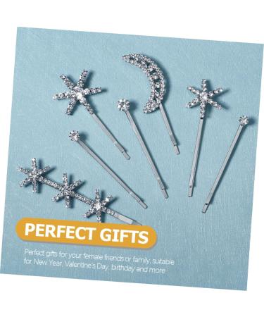 Angoily 1 Set Fringe Bobby Pin Hair Accessory for Women Hair Clips for Women Rhinestone Hair Clip Side Clip Rhinestone Bobby Pins Hair Clips for Girls Alloy Headgear Rhinestones - Buy Online on GoSupps.com