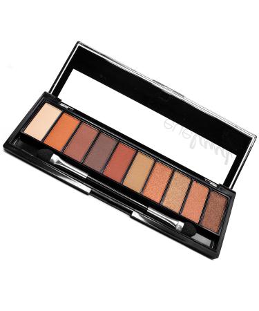 Palladio Eyeland Vibes Escape to the Tropics 10-Color Eyeshadow Palette - Seductive Nudes to Vibrant Hues for Day and Night Looks - Rich Pigment, California Sunset Palette - Buy Online on GoSupps.com
