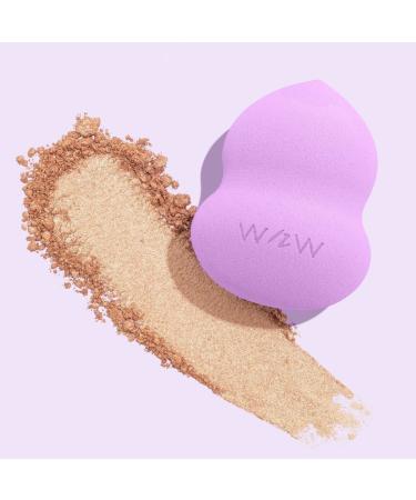Buy Wet n Wild Hourglass Makeup Sponge - Versatile Foundation & Concealer Beauty Sponge - Purple for Flawless Blending - Buy Online on GoSupps.com