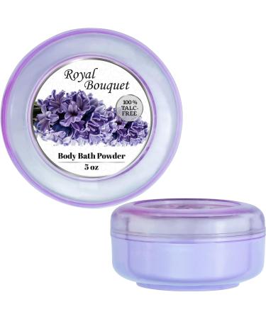 R-NEU 2 Pack Body Powder for Women with Powder Puff 100% Talc-Free Elegant Royal Bouquet Scented Dusting Powder After Bath for Soft Skin Extra Large (10oz) - Buy Online on GoSupps.com