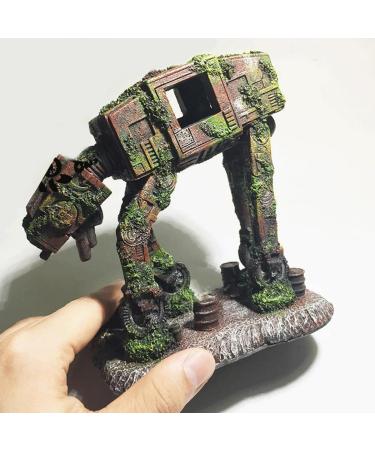 Zhiyuan Synthetic Resin Aquarium Decorations - Robot Cave & Dog Ornaments for Small & Medium Aquariums - Buy Online on GoSupps.com