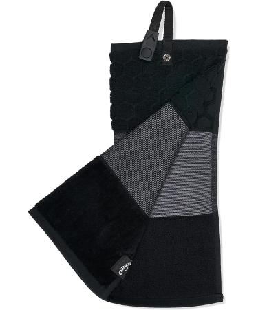 Callaway TW CG Trifold Towel Black - Premium Golf Towel - Buy Online on GoSupps.com
