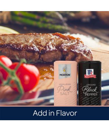 Morton All-Natural Himalayan Pink Salt & McCormick Pepper Shaker Set - 5.25 Ounce (Pack of 1) - Buy Online on GoSupps.com