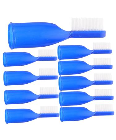 Beavorty 10 piece toothbrush mini toothbrushes Little toothbrushes Dental accessories prison toothbrush portable toothbrush finger toothbrush teeth clean tools
