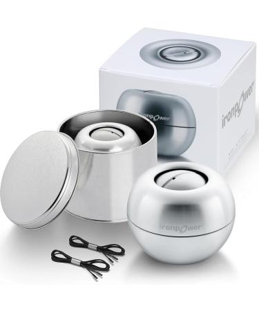 Kernpower Ironpower Gyroscopic Hand Trainer - Premium Stainless Steel with High-End Rotor | Original Silver | International Shipping Available - Buy Online on GoSupps.com
