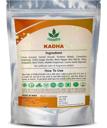 Immunity Boosting Ayurvedic Kadha for Cold, Cough, Flu & Sore Throat - 100g - Buy Online on GoSupps.com