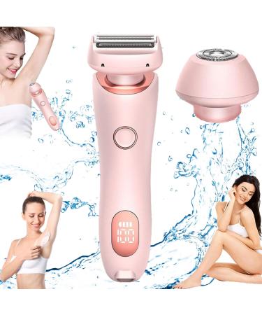 Duskofficial Razor Dusk Razor for Women Glide Pro 3.0 Razor Dusk Glide Pro 3.0 Shaver Dusk Shave The Glide Pro 3.0 Razor Dusk Dusk Official Electric Razor Wet & Dry Shaver (Pink)