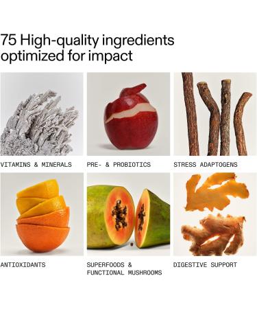 AG1 Multivitamin for Men & Women Greens Powder Supplement Probiotic Gluten Free Vegan Keto | 75 Vitamins | Improve Gut Health | (Athletic Greens) Travel Packs 30ct No Shaker Classic Formula Refill Travel Packs: 30 Co  - Buy Online on GoSupps.com