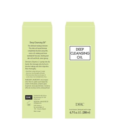 DHC Deep Cleansing Oil & Lip Cream Set | Hydrating Makeup Remover | Fragrance-Free Moisturizing Facial Cleanser for All Skin Types - 6.7 fl. oz. + 0.05 oz - Buy Online on GoSupps.com