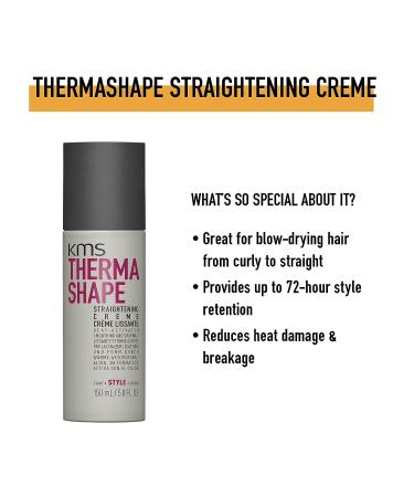 KMS Thermashape Straightening Blow Dry Cr me 5 oz | Smooth & Protect Your Hair - Buy Online on GoSupps.com