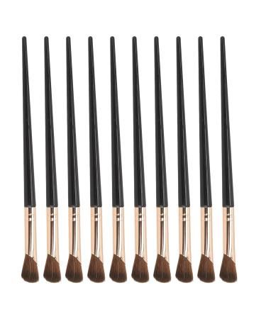 Zetiling 10pcs Sickle Shaped Nose Contour Brushes - Soft Hair Makeup Brush Set for Precision and Comfort | International Shipping - Buy Online on GoSupps.com