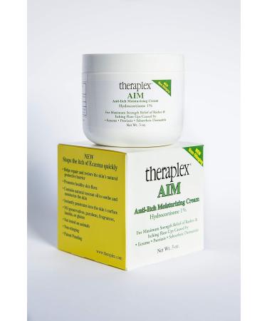 Theraplex AIM Anti-Itch Moisturizing Cream (3 oz) - Soothes Itching, Rashes & Flare Ups - Buy Online on GoSupps.com