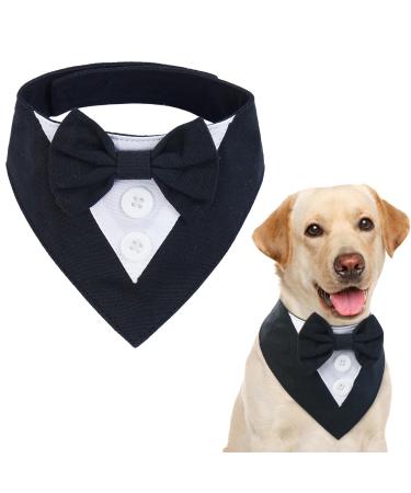 Kuoser dog hill cloth neckerchief dog doghell cloth christmas dogs neckerchiefs dog fly fly for dogs dog hill cloth Big dogs dogs smoking bandana black XS Large black black - Buy Online on GoSupps.com