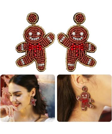 Feyley Bear Earrings - Cute Pearl Studs for Women & Girls | Charming Bohemian Jewelry for Birthdays - Buy Online on GoSupps.com