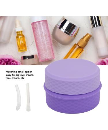 Verdant Touch Empty Silicone Cream Jar Silicone Cream Jars Travel Makeup Containers Set 3 Dispensers Refillable Empty Cream Jars with ed Lids and Spoon Portable Pink for Travel - Buy Online on GoSupps.com