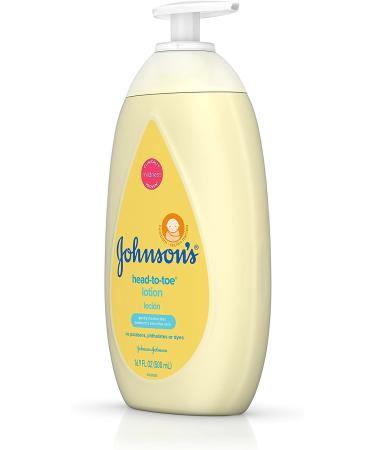 Johnson's Baby Head-To-Toe Lotion 16.9 fl oz | Gentle Moisturizer for Baby - Buy Online on GoSupps.com