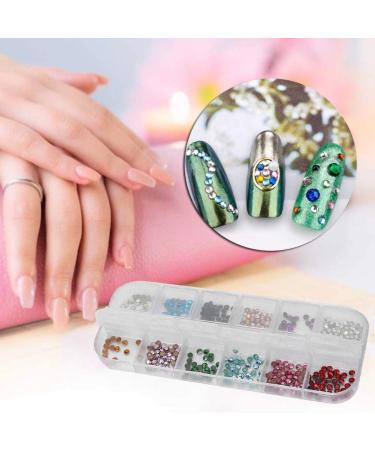 Nail Art Rhinestone Nail Decorations Exquisite Nail Art Decors Glitter Rhinestones DIY Nail Rhinestones Nail Art Tools