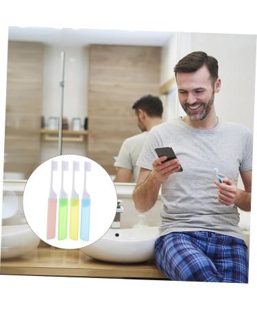 Solustre Folding Toothbrush - Travel & Camping Toothbrush for Braces | Portable Oral Care Tool - Buy Online on GoSupps.com