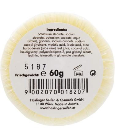 Haslinger Sensitive Shaving Soap 60g - Gentle Formula in Tin for Smooth Shaves - International Shipping Available - Buy Online on GoSupps.com