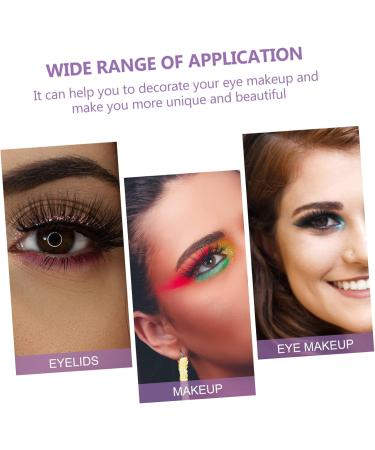 Beavorty 4 Pairs False Eyelashes Eye Makeup Sticker Eyeliner Decal stick on liner and lashes Eyeliner Eyelash Stickers Eyeliner Tape Sticker double eyelid sticker plastic make up - Buy Online on GoSupps.com