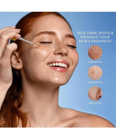 Dark Spot Remover Serum with Kojic Acid for Face & Body - 1 FL OZ | For Women & Men - Buy Online on GoSupps.com