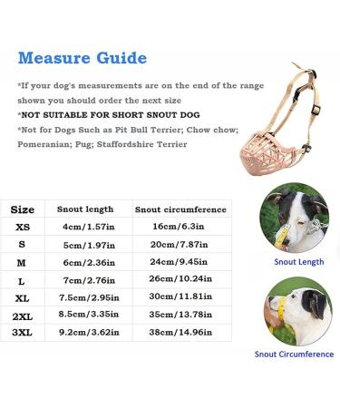 Soft Basket Dog Muzzle for Small Medium Large Dogs - Prevent Biting, Chewing, and Barking - Breathable, Adjustable Straps - Pet Puppy Mouth Cover (S Pink) - Buy Online on GoSupps.com
