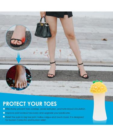 FRCOLOR Silicone Toe Separators and Nail Spacers - 24PCS Fruit Shape Dividers for Nail Polish and Pedicure DIY - Buy Online on GoSupps.com