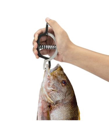 Digital Fish Scale Hanging Scale | 110 lb/50 kg Portable Postal Scale with Temperature Display & Backlit LCD | Fish Lip Clip & Tape Measure | Fishing Gifts for Men - Valentine's Day Gift - Buy Online on GoSupps.com