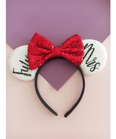 MapleLeaf Bridal Headband with Glitter Bow for Bachelorette & Bridal Parties - Buy Online on GoSupps.com