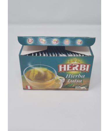 Hierva Luisa te Lemon Grass tea 25 Tea Bags Peruvian Product 100% Natural. - Buy Online on GoSupps.com
