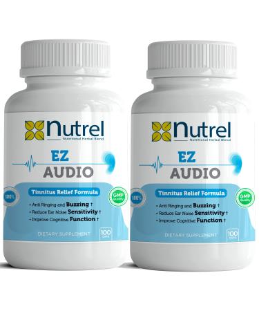 Ez Audio - (100 CAPS) Advanced Hearing Ringing Relief Support Tinnitus Calm Ear (2)