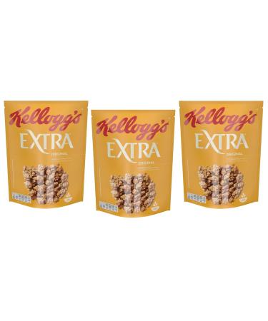 Kellogg's 100% Whole Grain Crispy Oat Flakes 375g 3 Pack