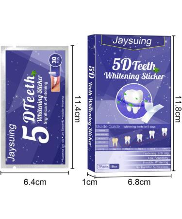 Keepaty Tooth Whitening Strips - Peroxide-Free 7 Treatments for Sensitive Teeth - Achieve a Brighter Smile! - Buy Online on GoSupps.com