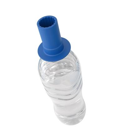 Ezy Dose Medi-Spout for Pills, Medicine, Vitamins | Pill Assist Cap for Easy Swallowing | Fits Most Plastic Water Bottles Adult