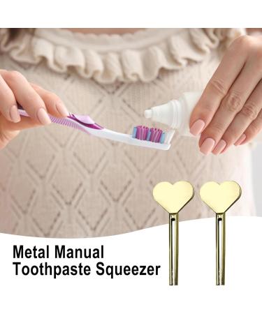 Stainless Steel Toothpaste Tube Key - 2 Pack | Metal Squeeze for Toothpaste Creams & Cosmetics - Buy Online on GoSupps.com