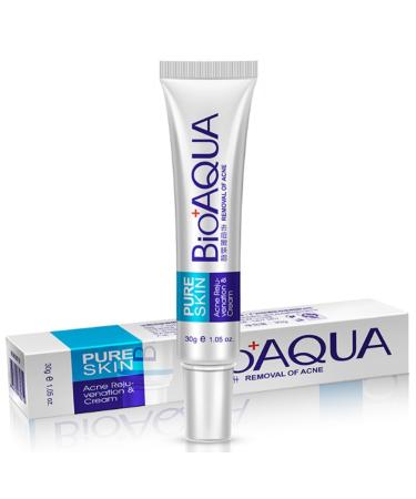 BIOAQUA 4-in-1 Acne Treatment & Scar Removal Cream - 100g + 30g + 30ml + 4pcs | Moisturizing Face Masks for Blemish Marks & Spots - Buy Online on GoSupps.com