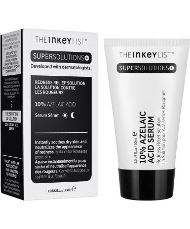 The Inkey List Azelaic Acid 10% Serum 30ml | Targets Redness | Fragrance-free | All Skin Types - Buy Online on GoSupps.com