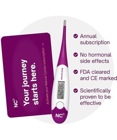 Natural Cycles 6 Month Subscription - Digital Birth Control & Fertility Management App - Buy Online on GoSupps.com