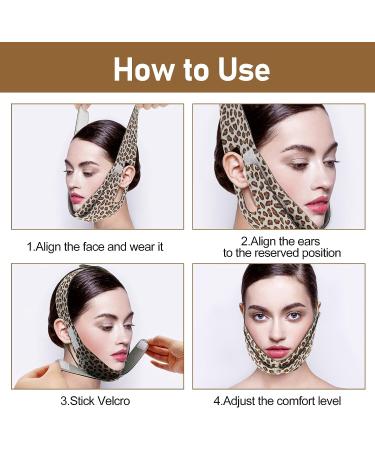 Anti Snoring Chin Strap - Adjustable & Breathable for Women - Leopard Print Head Strap - Stop Snoring Devices by Ambreview - Buy Online on GoSupps.com