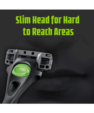Schick Hydro Skin Comfort Sensitive Razor for Men - 1 Handle & 12 Refills | International Shipping - Buy Online on GoSupps.com