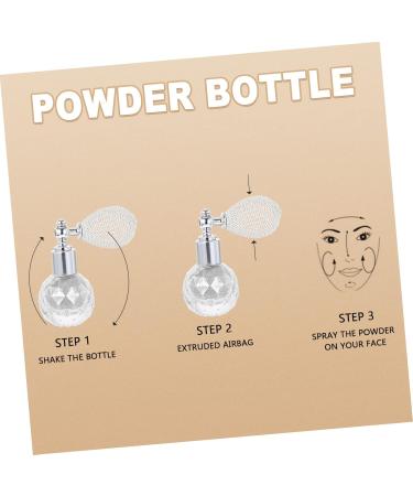 FOMIYES Glass Spray Bottle 6 pcs Vintage Makeup Nails Hair Bottle Pens Decoration Highlighter Beauty Light Highlighters Silverx6pcs mediumx6pcs - Buy Online on GoSupps.com