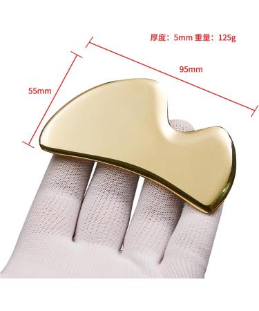 Pure Brass Copper Guasha Board Scraper Neck Body Meridian Scrapping Muscle Relaxing Acupuncture Stimulation Physical Therapy 1Pcs (Color : 5) - Buy Online on GoSupps.com