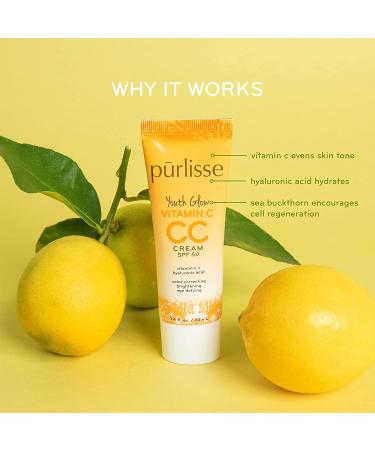 Youth Glow Vitamin C CC Cream SPF 50 - Lightweight Radiance & Sun Protection - Buy Online on GoSupps.com